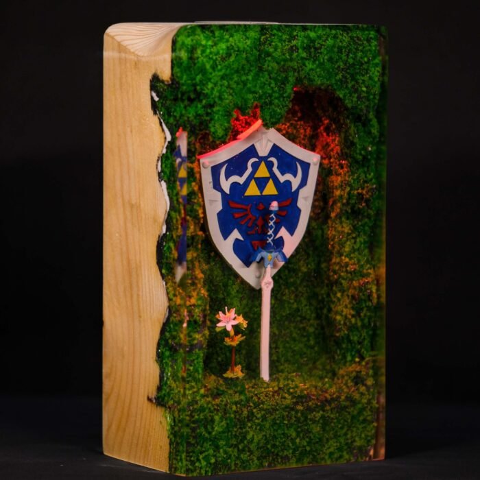 Zelda Shield and Master Sword Night Light image 12