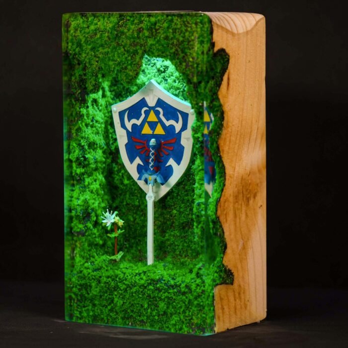 Zelda Shield and Master Sword Night Light image 1