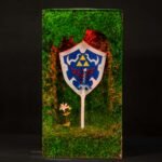 Zelda Shield and Master Sword Night Lamp