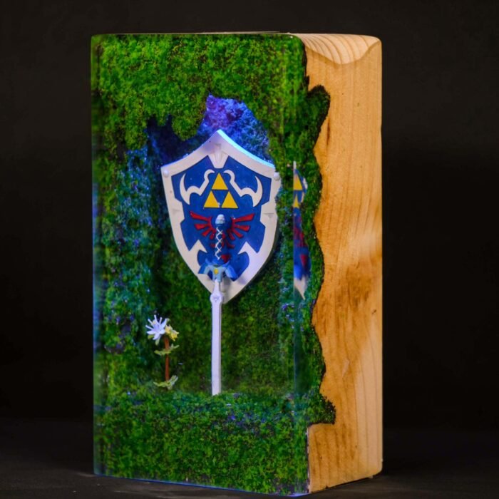 Zelda Shield and Master Sword Night Light image 6