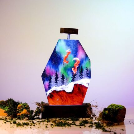 Aurora Borealis night lamp 2