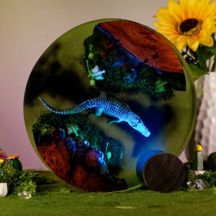 Crocodile lamp - thumbnail