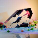 Godzilla table lamp - thumbnail