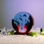 resin ocean lamp - picture 3