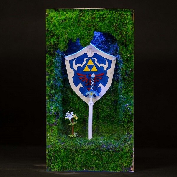 The Legend of Zelda resin lamps - Master sword