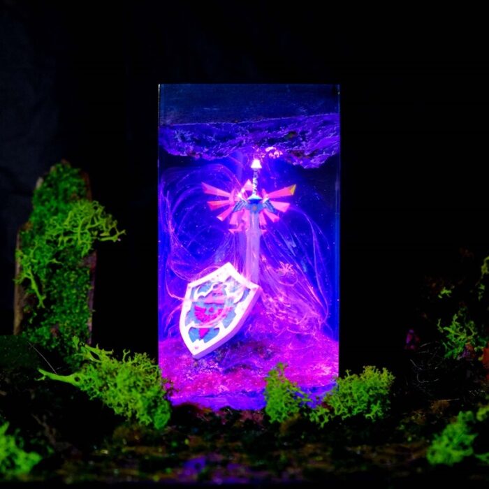 The Legend of Zelda Shield and Sword Lamp gallery image 5