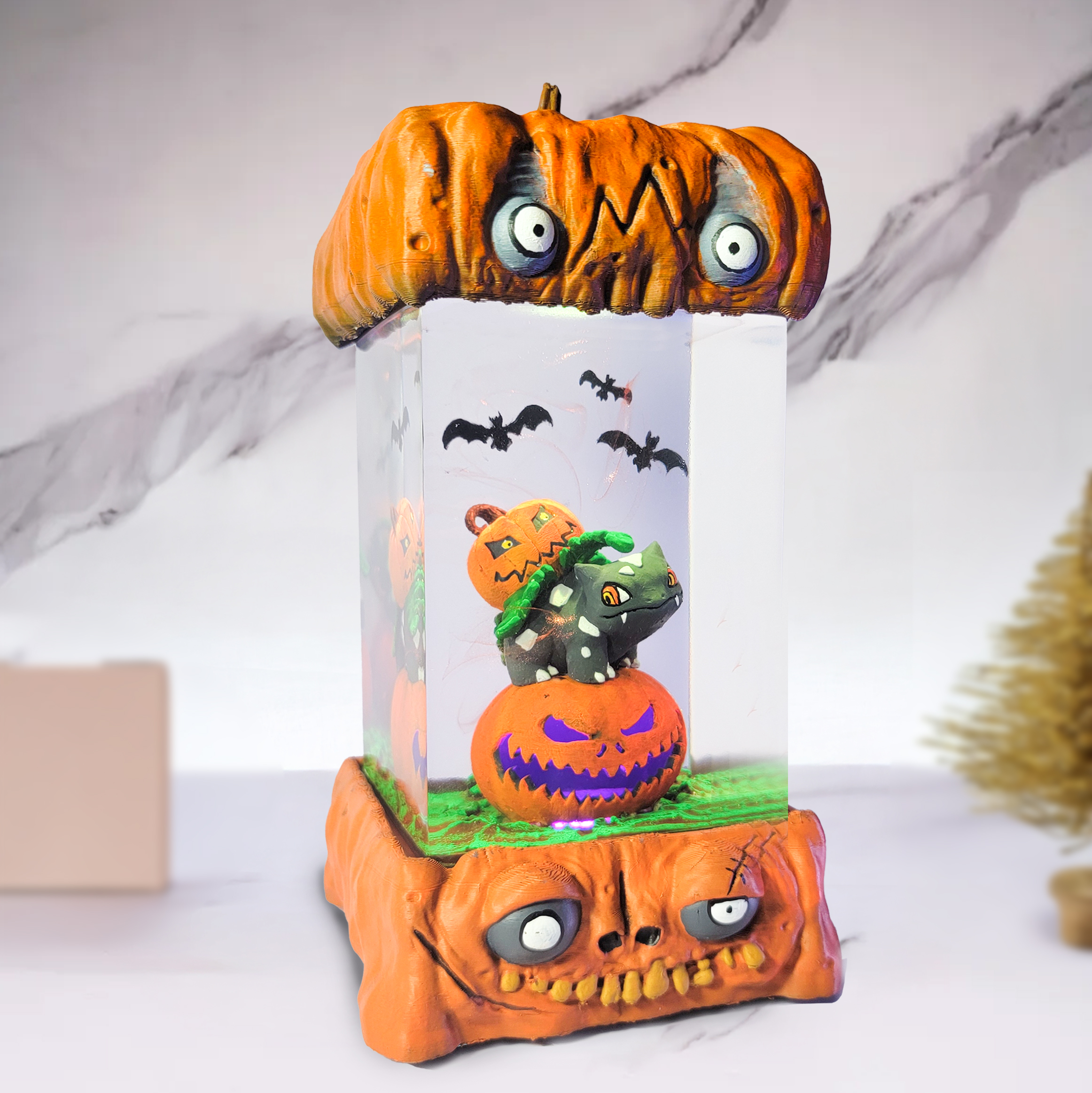 Bulbarsaur Halloween Green