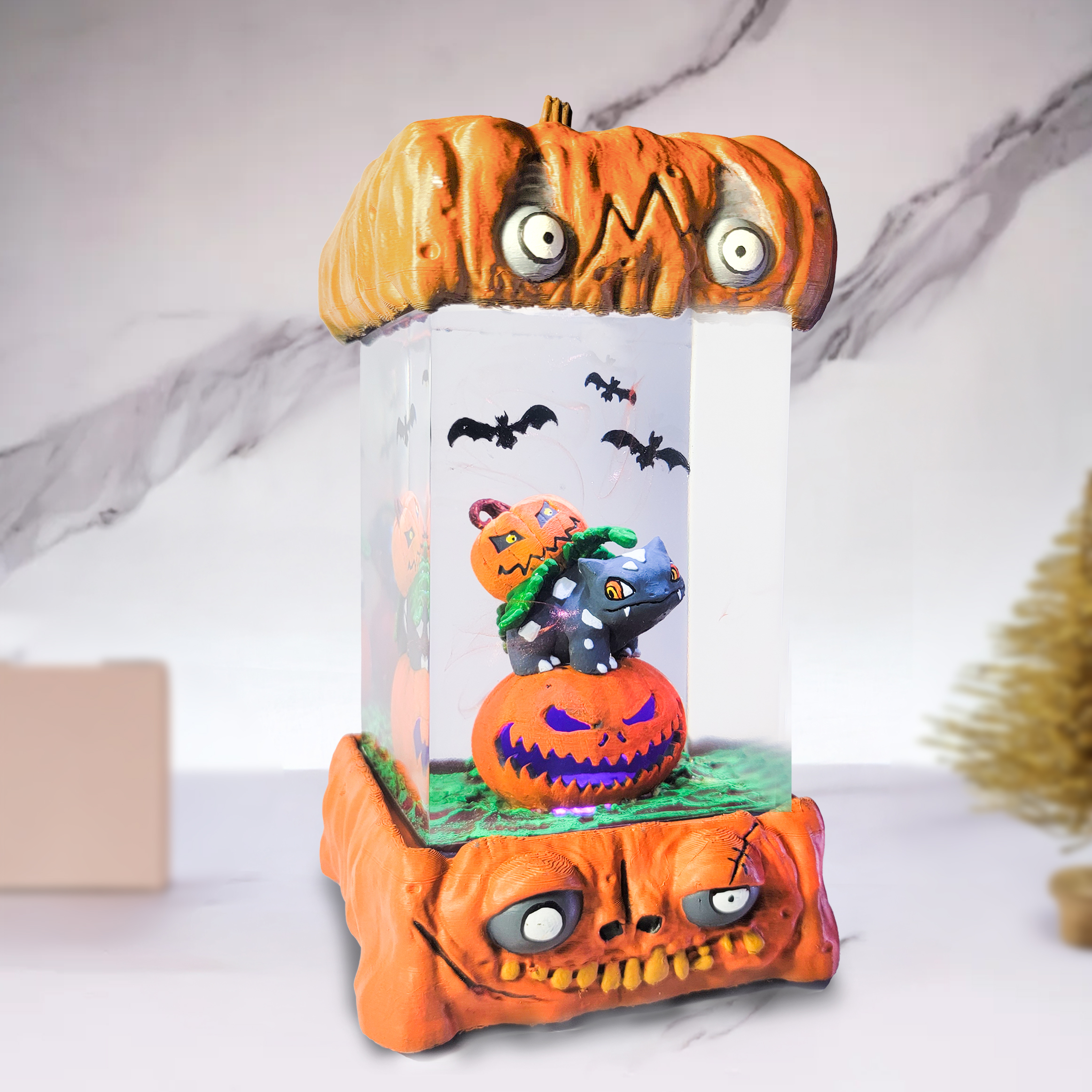 Bulbarsaur Halloween White
