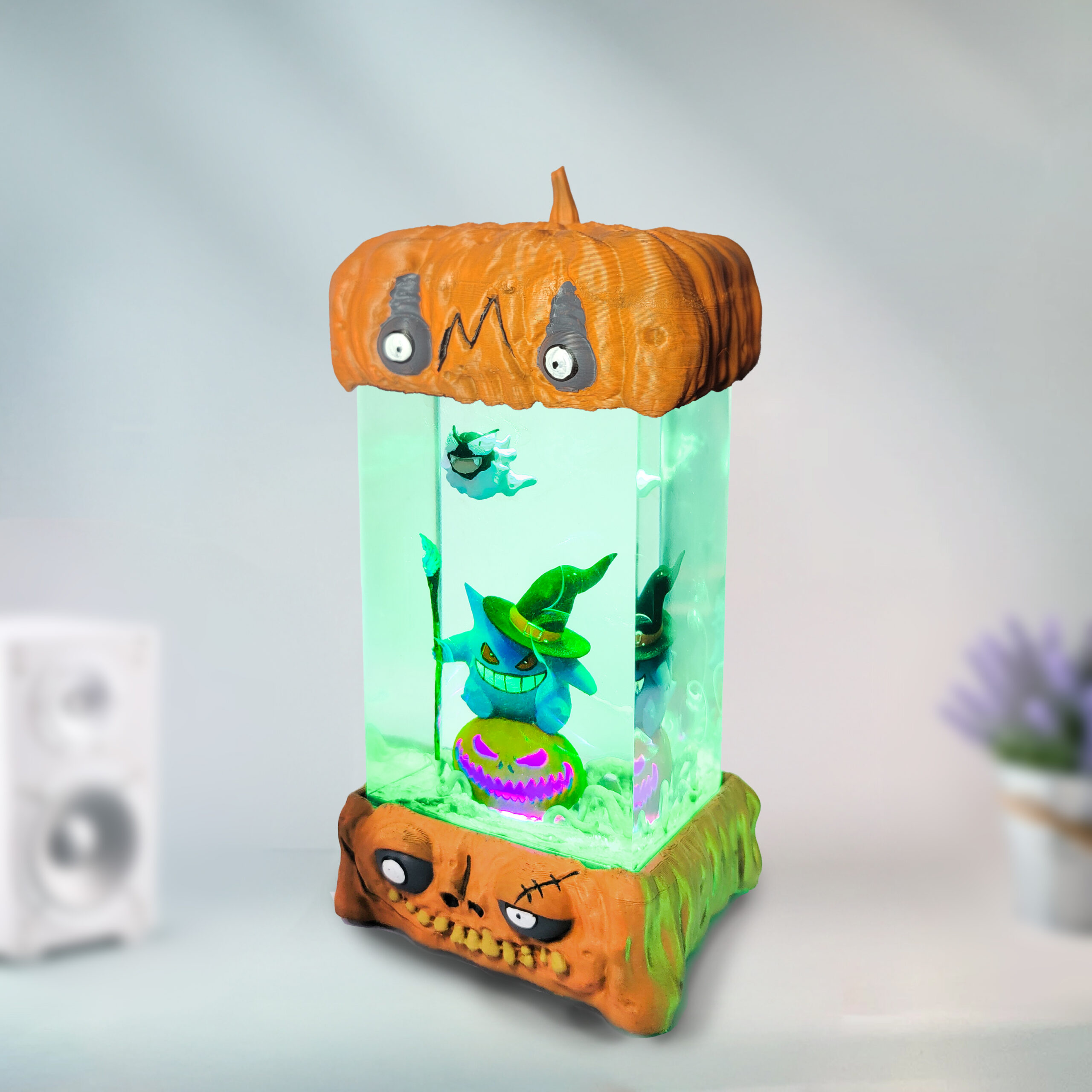Gengar Halloween Green