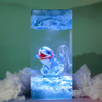 Jeff the Land Shark Marvel Comics Resin Diorama Lamp