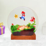 Super Mario Piranha Plant Warp Pipe Resin Lamp