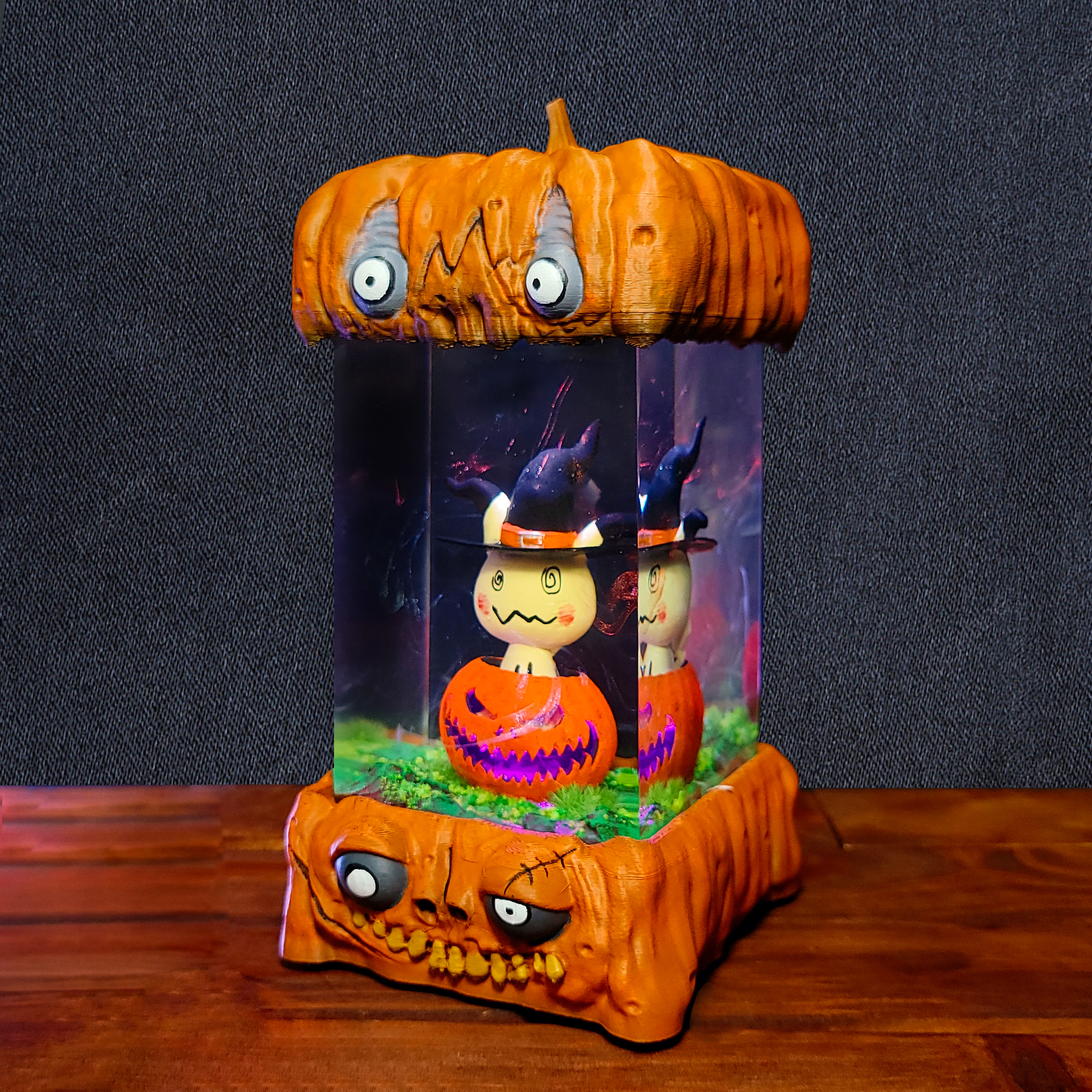 Pikachu Halloween purple slow
