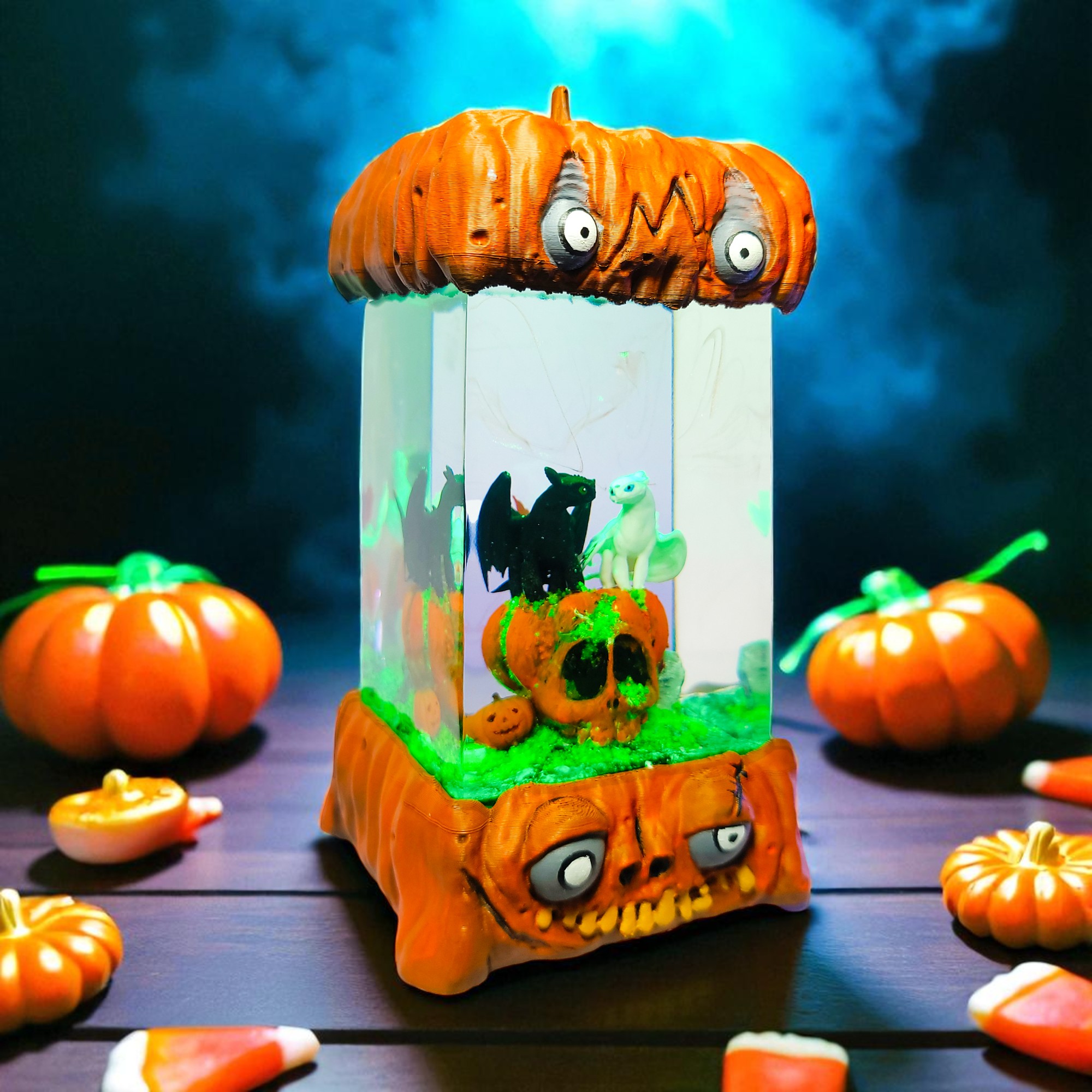 Toothless Halloween Green