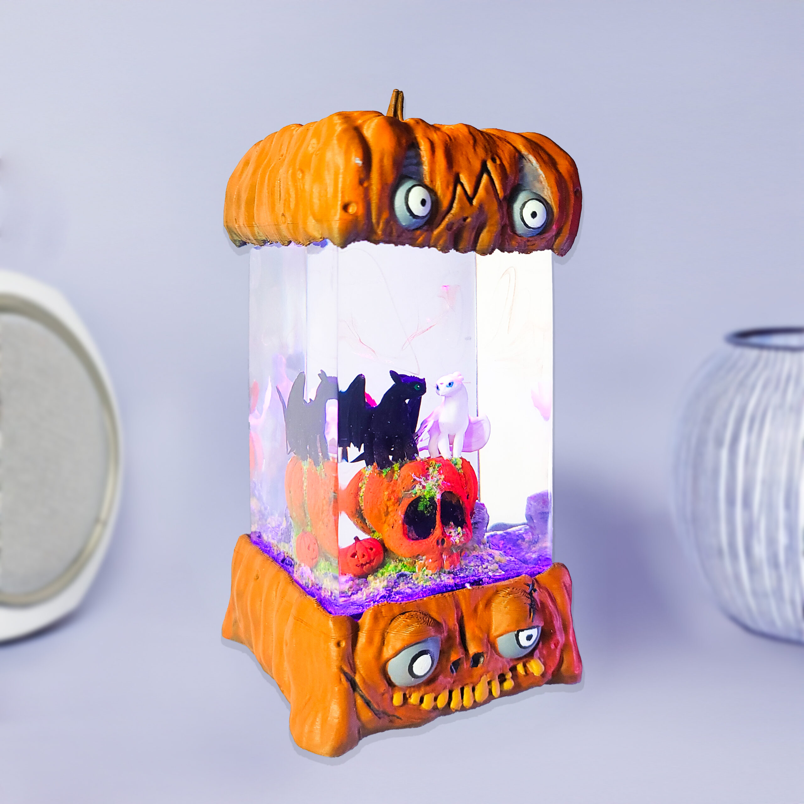 Toothless Halloween Purple