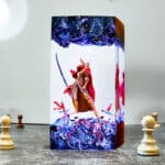 Elden Ring Malenia Lamp, an LED light featuring the iconic Malenia boss figure, perfect for gaming setups and collectors.